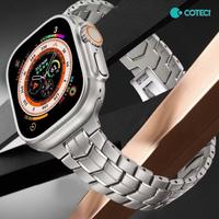 Gambar Strap Apple Watch Series 10 42Mm 46Mm Ultra 2 49Mm Tali Iwatch Series 10 Titanium Metal Terlaris 100 % Original - Titanium , 46mm series 10 dari SAUNGINsuji54 undefined 2 Tokopedia