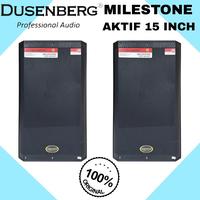 Gambar SPEAKER AKTIF BLUETOOTH KARAOKE SMART TV YOUTUBE DUSENBERG 15 INCH MILESTONE 15 SPEAKER KARAOKE INDOOR OUTDOOR - 2 UNIT dari STORE SELLER C0M undefined 1 Tokopedia