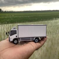 Gambar Miniatur Truk Canter / Isuzu - Isuzu Putih dari JM Craft Id undefined 2 Tokopedia