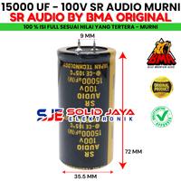 Gambar CAPASITOR ELCO SR AUDIO 15000 UF 100 V ELKO 15000UF 100V MIKRO ASLI dari SOLID JAYA ELEKTRONIK undefined 2 Tokopedia