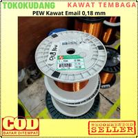 Gambar Kawat Tembaga Email PEW SUPREME 0,18 mm Gulung Rewinding Trafo Tamiya Elektromotor Spull Bisa COD dari SCA MART ID undefined 3 Tokopedia