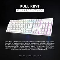 Gambar Termurah Stok Terbatas Keyboard Digital Alliance Elite-x - RGB Anti Ghosting Detaable Type-C 104 Keys Full Size Keyboard DA Meca Elite X - Hitam, RedSwitch dari DigitalXpert Store undefined 5 Tokopedia