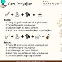 Gambar MAXFOOD - Pure Coffee Powder HC Bubuk Kopi Murni HC Robusta Tanpa Ampas 100 GR dari cenok store undefined 3 Tokopedia