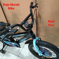 Gambar Sepeda Anak BMX 18 Clarion 9923 Sepeda Anak Laki Laki Bmx Clarion 9923 18 Inch Ban Jumbo - Red Black dari Raja Murah Bike undefined 5 Tokopedia
