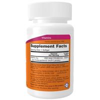Gambar NOW Foods Food Vitamin D-3 D3 10,000 IU 10000IU 10000 120 Softgels Vitamin D Tulang dari Rich Rabbit Indonesia undefined 3 Tokopedia