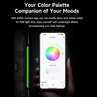 Gambar Edifier MG250 Wireless Bluetooth Speaker, Gaming Multimedia with RGB Light Effect & Integrated Mic Microphone Smart Lighting dari Click & Go Tokopedia undefined 4 Tokopedia