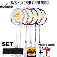 Gambar Raket Badminton Hundred Viper 9000 Original - Dk Red / White dari CV FERMA undefined 1 Tokopedia