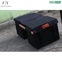 Gambar TAS GANDENG BOX MOTOR RENGKEK RONJOT 55CM POS KURIR OBROK SADDLE dari fredyyanto undefined 3 Tokopedia