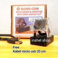 Gambar Alat Mining Crypto Duino-Coin with Mini Monitor Display Control 0,9" dari inshel shop undefined 4 Tokopedia