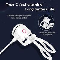 Gambar Penjepit Bulu Mata - Heated Eyelash Curler Electric Temperature Control Mini Eyelash Curler - Putih dari VP Outlet undefined 3 Tokopedia