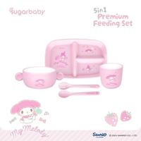 Gambar Sugar Baby Premium Feeding Set 4in1/Tempat Makan Bayi/Alat Makan Bayi - Biru dari RAIN BABY SHOPS undefined 4 Tokopedia