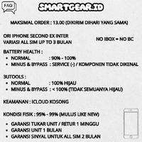 Gambar iphone xs 512gb 256gb 64gb original 100% second all sim fullset no minus mulus - Hitam, 256GB WIFI ONLY dari Smartgear.id undefined 4 Tokopedia