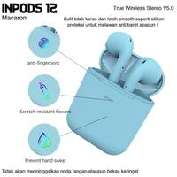 Gambar Batam Shopping Mall (Tur) I12 Headset Bluetooh Macaron Wireless / Headset Wireless Macaron - Biru dari aqulbrs official undefined 1 Tokopedia