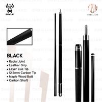 Gambar ZOKUE ELITE by KONLLEN Play Cue Stick Carbon Low Deflection Stik Billiard - Black dari ONbilliard undefined 5 Tokopedia