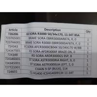 Gambar Groupset / Group set / GRUPSET/GRUP SET SHIMANO SORA R3000 9 SPEED dari HIPPO SEPEDA undefined 4 Tokopedia
