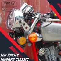 Gambar Lampu Sen Sein Halsey Motor Triumph BSA W175 W250 SR400 Klasik E MARK dari Babaq Store undefined 5 Tokopedia