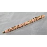Gambar THE LANGHAM Hotel Ball Point Blue Ink Iconic Pink Leaf pen biru dari bentokidsstore undefined 2 Tokopedia