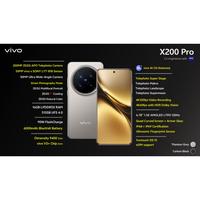 Gambar Vivo X200 Pro 5G 16/512GB Dimensity 9400 NFC ESIM Garansi Resmi | X200 12/256GB - X200 PRO 16/512, Titanium Grey dari Digitech Mall undefined 3 Tokopedia