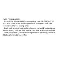 Gambar List Variasi 12 mm Rose GOLD Aluminium Lis T Edging Penutup Celah dari Sinar Rezeki 8 undefined 5 Tokopedia