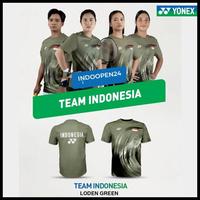 Gambar New Kaos / Jersey Yonex Badminton 2850 Indo Open / Indonesia Open 2024 Loden Green Terlaris|Best Seller - M dari Aprisaa undefined 2 Tokopedia