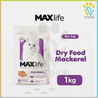Gambar MAXLIFE DRY Cat Food ADULT MACKEREL 1 Kg - Makanan Kucing Max Life 1 kg dari PW Petshop undefined 4 Tokopedia