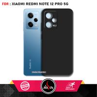 Gambar Case For Redmi Note 12 Pro 5G Softcase Silicone Premium Black Matte Casing dari Agora.official undefined 1 Tokopedia