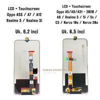 Gambar LCD + Touchscreen Oppo A5 / A9 / A31 2020 / Realme 5 / 5i / 5s / C3 - Golden Crown dari RumahSparepart- undefined 3 Tokopedia