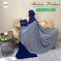Gambar mukena firdaus / mukena polos kombinasi 2 warna / mukena jumbo / mukena cute / mukena by fadira - lainnya (chat) dari dilarabyfadira undefined 2 Tokopedia