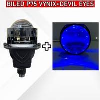 Gambar Paket LENGKAP Projector BILED P75 Proji Vinyx P75 3 inch Lampu LED Motor Mobil Projie 3 inci 68W/78W - devil ice blue dari SKYL3D PADEMANGAN undefined 4 Tokopedia