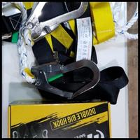 Gambar Safety Belt Sabuk Pengaman Kerja Full Body Harnes Double Hook Terlaris dari PERINDO JAYA STORE undefined 1 Tokopedia
