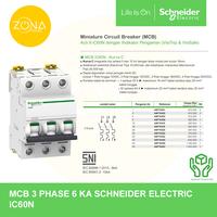 Gambar MCB SCHNEIDER 3 PHASE iC60N 3P 6A 10A 16A 20A 25A 32A 40A 50A 63A ORI - 6A dari ZONA PANEL undefined 2 Tokopedia