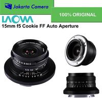 Gambar Laowa 15mm f/5 Cookie FF Auto Aperture Lensa 15 mm F5 - Sony E Black dari JakartaCamera undefined 1 Tokopedia