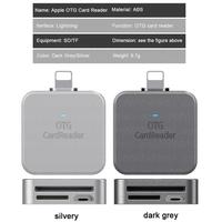 Gambar New Actual Sd Card Reader For Iphone/Ipad,Lightning To Sd/Tf Card Camera Reader Adapter Converter For Iphone 13/12/11/X/Xs/Xr/8/7 Ipad Support Ios 9/15 Later Plug And Play 2 In 1 Original - Abu-abu dari Umama Mart undefined 5 Tokopedia