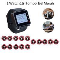 Gambar BELL TOMBOL BEL BUTTON BASE JAM TANGAN WATCH RECEIVER PAGER TABLE MEJA RESTAURANT RESTORAN CAFE KAFE BILYAR BILLIARD KARAOKE KTV SPA WAITER PANGGIL CALLING KARYAWAN PELAYAN RESTO SUSTER PERAWAT CALL CALLING WIRELESS PAKET ISI 15 TOMBOL BEL dari Multiplus shop undefined 1 Tokopedia