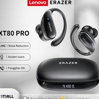 Gambar Lenovo Erazer Xt80 Pro Tws Headset Bluetooth 5.4 Wireless Earphone True Open Ear Ows Led Display Earbuds Anc Noise Reduction Sports Vitiall Headset Full Bass Earbuds Hifi Stereo Olahraga Headphone Hd Calling With Mic Terlaris,Termurah,Bergaransi - Hitam+Tas dari AKHTAR CIKARANG GROSIR undefined 1 Tokopedia