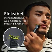 Gambar Philips | OneBlade | Alat Cukur Electric Hybrid Pria | Cukur dan Tata Tanpa Luka Baret | Handle Pisau Cukur | QP1424/10 - Handle+1Refill dari Al-Muid - Yang Maha Mengembalikan undefined 2 Tokopedia