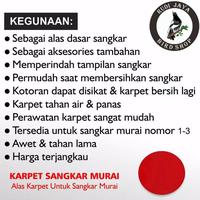 Gambar KARPET MERAH BULAT ALAS LANTAI DASAR SANGKAR KANDANG BURUNG MURAI UKURAN NO NOMOR 1 2 3 KOTORAN MURAI BATU BNR EBOD RADJA dari Nia Official undefined 3 Tokopedia