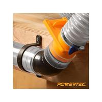 Gambar Promo Powertec 212 Inch Dust Collection Fittings Kit With Connectors Blast Gates And Stainless Steel Hose Clamps 3 Machine Setup Dust Collection System Woodworking Dust Collection Hose 70315Best dari Ekstrans Market undefined 3 Tokopedia