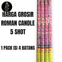 Gambar A Best Kembang Api Petasan Roman Candle 0.8 Inch Harga Grosir Termurah - 5 SHOTS 4batang dari fish&#39;1 undefined 1 Tokopedia