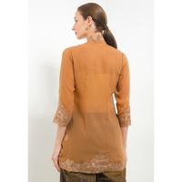 Gambar Embroidery Long Kebaya 7/8/Sleeve-Rancang Sirih - L dari Batik First Official undefined 2 Tokopedia