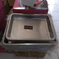Gambar Nampan/Baki/Tray Stainless 30x40x4,8 cm Serba Guna dari Homeline Shop_NEW undefined 3 Tokopedia