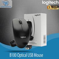 Gambar LOGITECH MOUSE KABEL B100 / CABLE MOUSE B 100 / 100% ORIGINAL - B100 dari Wiensstore undefined 2 Tokopedia