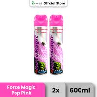 Gambar [FS] Force Magic Pembasmi Nyamuk Floral Pop Art 2x600ml dari Enesis Group undefined 1 Tokopedia