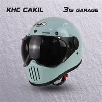 Gambar HELM KHC CAKIL FULL FACE KACA PILOT SNI FREE GOGLE+ST+BUFF - KHC PUTIH, L dari tris garage undefined 4 Tokopedia