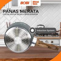 Gambar Saucepan Cookware Marble Ceramic / Panci Saus Anti Lengket - 18cm dari BOBI SHOP undefined 4 Tokopedia