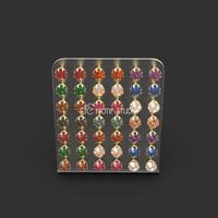 Gambar EARRINGS EARRING EAR STUD STUDS JEWELRY JEWELLERY HOLDER STORAGE ORGANIZER MINI SMALL RACK CASE SHOWCASE DISPLAY STAND TRANSPARENT ACRYLIC 42 HOLES TEMPAT PENYIMPANAN RAK PAJANGAN ANTING PERHIASAN AKRILIK BENING SATIN HEAVY FROSTED ELEGAN KEKINIAN MODERN dari Demotif Studio undefined 3 Tokopedia