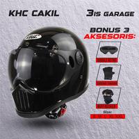 Gambar HELM KHC CAKIL FULL FACE KACA PILOT SNI FREE GOGLE+ST+BUFF - KHC PUTIH, L dari tris garage undefined 1 Tokopedia