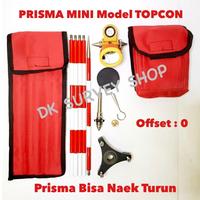 Gambar MINI PRISMA + MINI STICK MODEL TOPCON / MINI PRISM / PRISMA MINI MODEL TOPCON + MINI STICK POLE dari rumminas undefined 1 Tokopedia