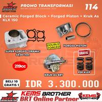 Gambar ada bos PAKET BRT KLX BOREUP 219 CC ORIGINAL BRT (KRUKAS BRT STROKEUP, SILINDER BLOK KERAMIK, PISTON 68MM) A1 dari MOTOGRID SHOP undefined 2 Tokopedia