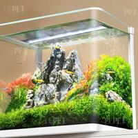 Gambar [ TERBARU ] LEPET Akuarium Ikan JR511 Tangki Ikan Mini dengan bahan kaca - 40 x 24 x 25 dari Sakana Storee undefined 5 Tokopedia